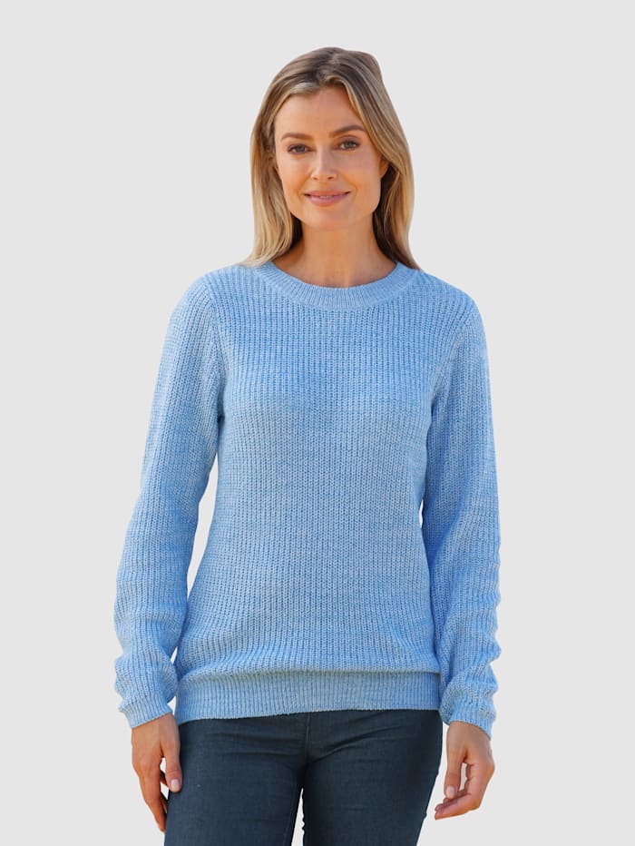 Image of Pullover basically you Hellblau