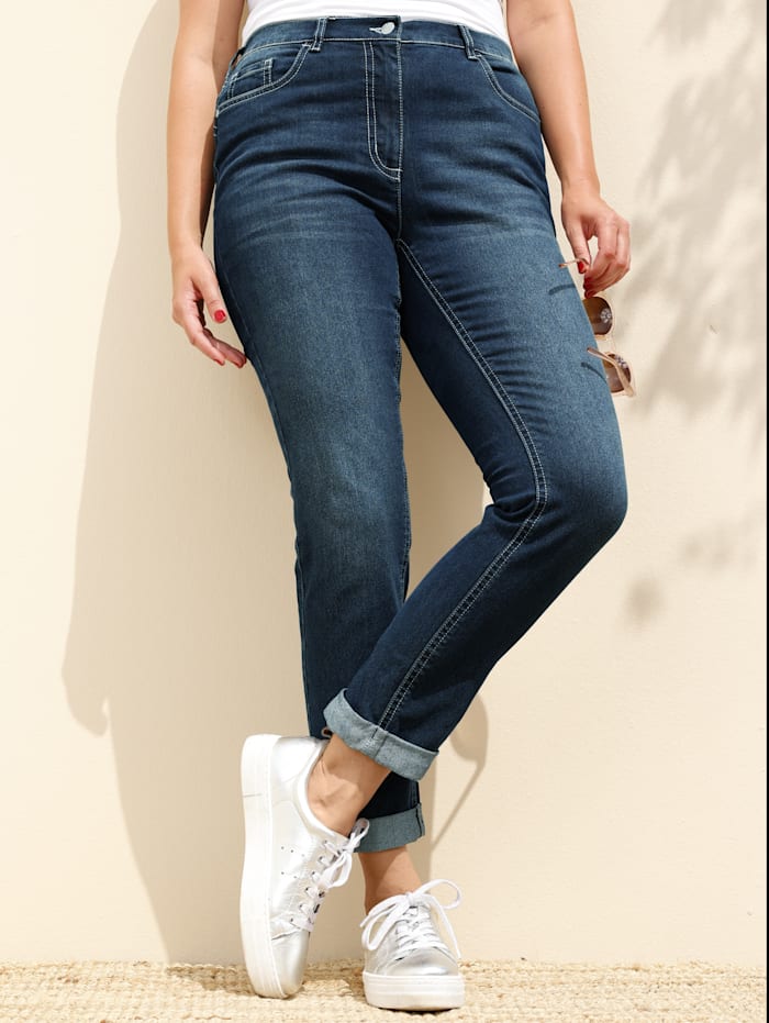Image of 7/8-Jeans MIAMODA Dark blue