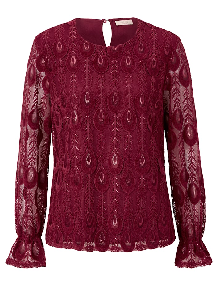 Image of Bluse SIENNA Bordeaux