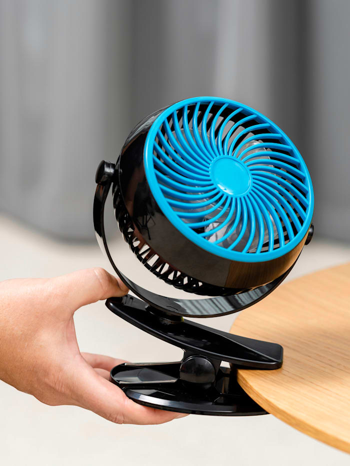 Image of Akku-Power-Ventilator 'Livington Go Fan' im Mini-Format MediaShop Schwarz