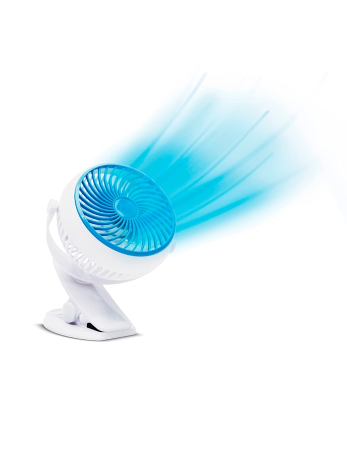 Image of Akku-Power-Ventilator 'Livington Go Fan' im Mini-Format MediaShop Weiß