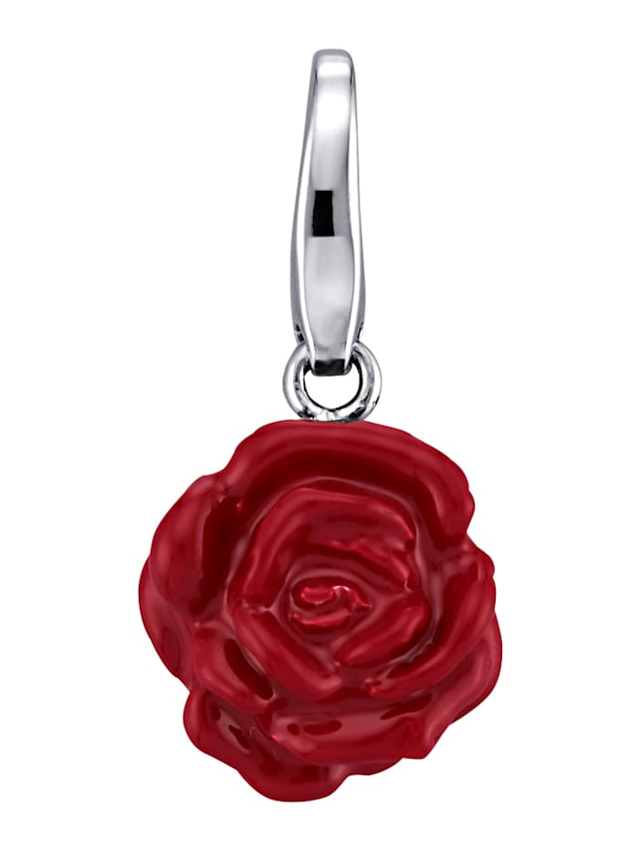 Image of Charm 'Rose' Atelier Imperial Sisi Silberfarben