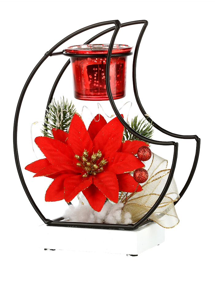 Image of Teelichthalter mit LED IGEA Rot