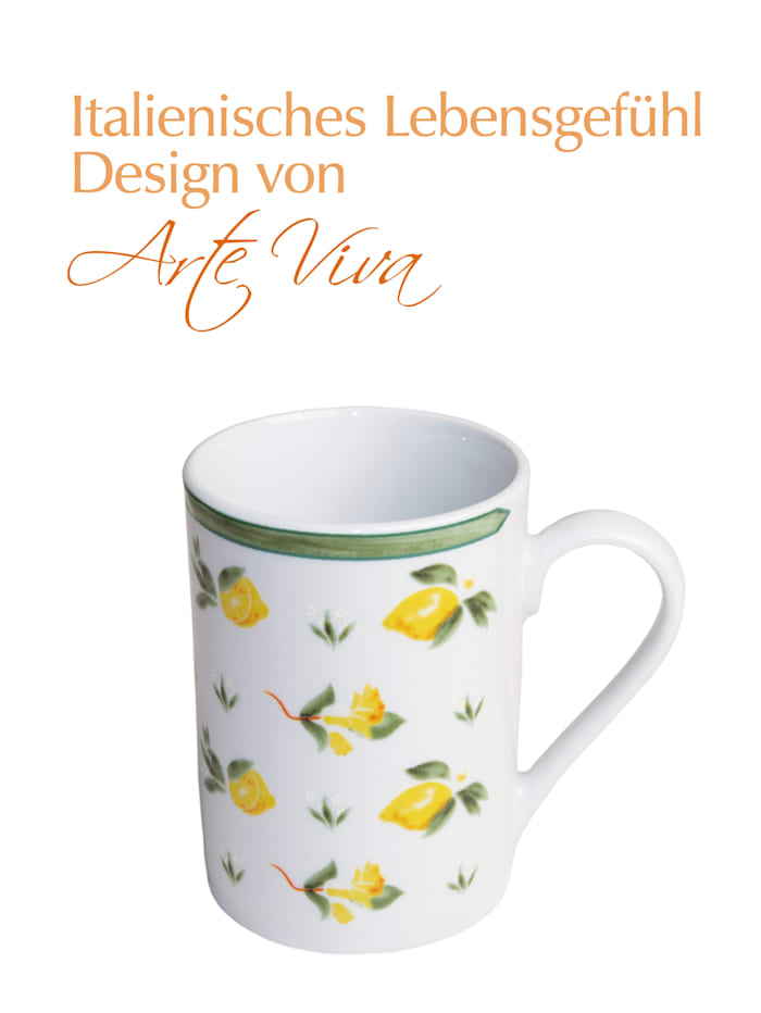 Image of 6er-Set Kaffeebecher 'Campagna' Arte Viva Multicolor