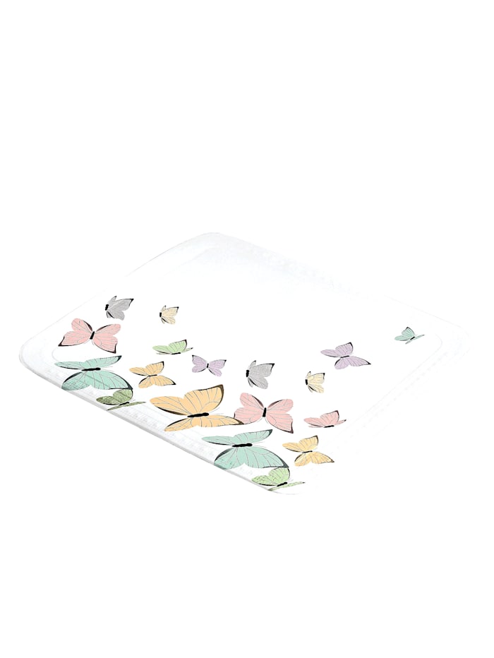 Fond de douche à motif papillon Kleine Wolke Multicolore