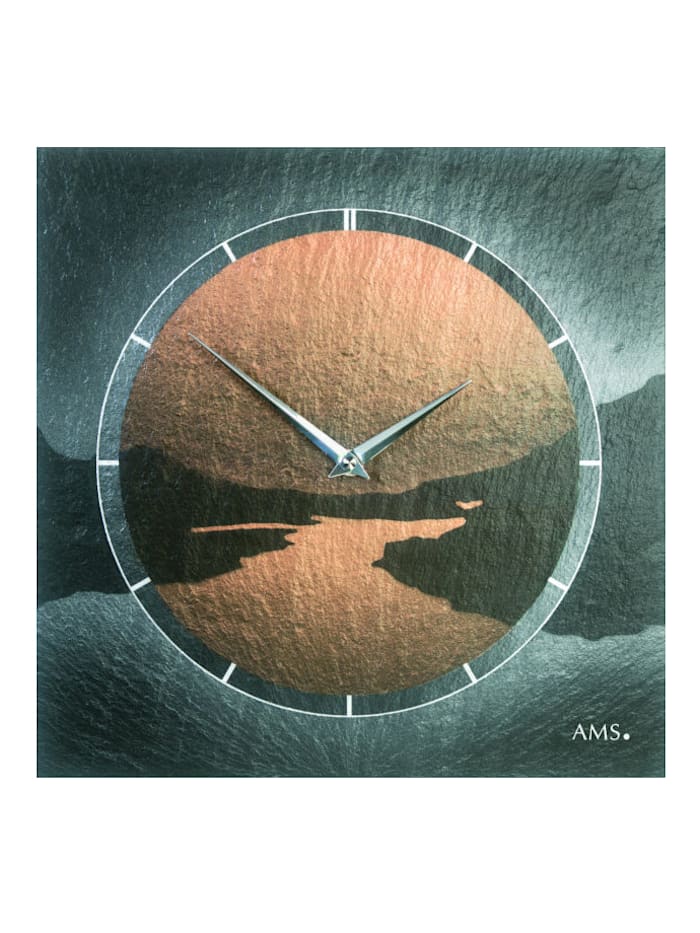 Horloge murale AMS Gris