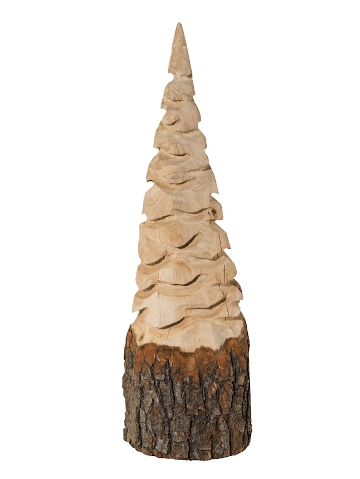 Koristekuusi, n. 50 cm Creativ Wood Ruskea