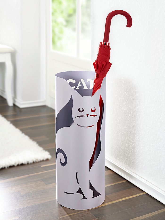 Sateenvarjoteline 'Kissa Ludwig' TRI Valkoinen::Harmaa