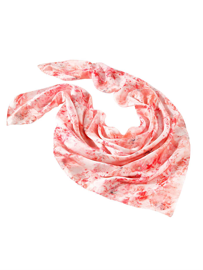 Foulard à motif floral Paola Rose