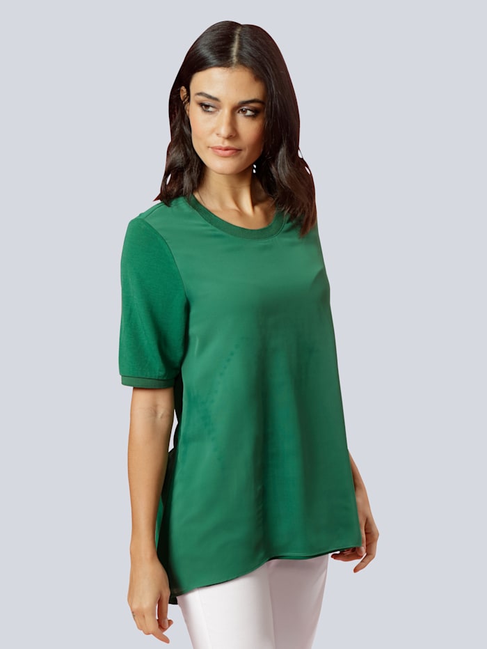 Paita – kaksinkertainen malli Alba Moda Vihreä