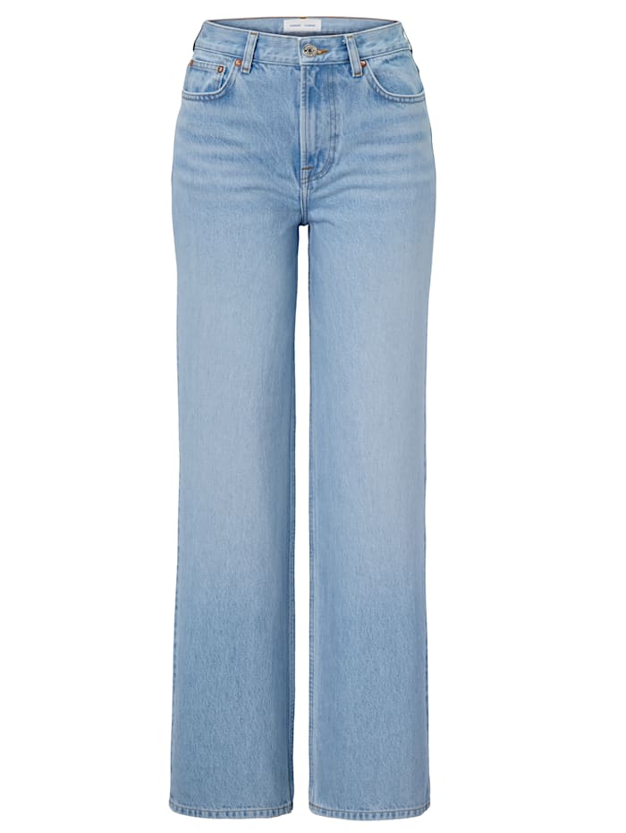 Image of Jeans Straight Fit Samsøe Samsøe Hellblau