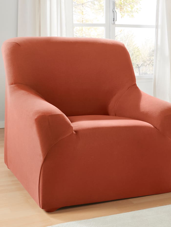 Webschatz Elastische meubelhoezen Terracotta online kopen