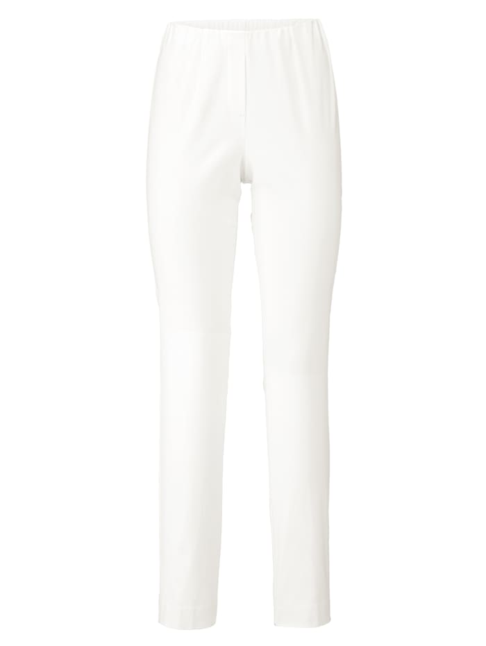 Pantalon de coupe ajustée MONA Blanc