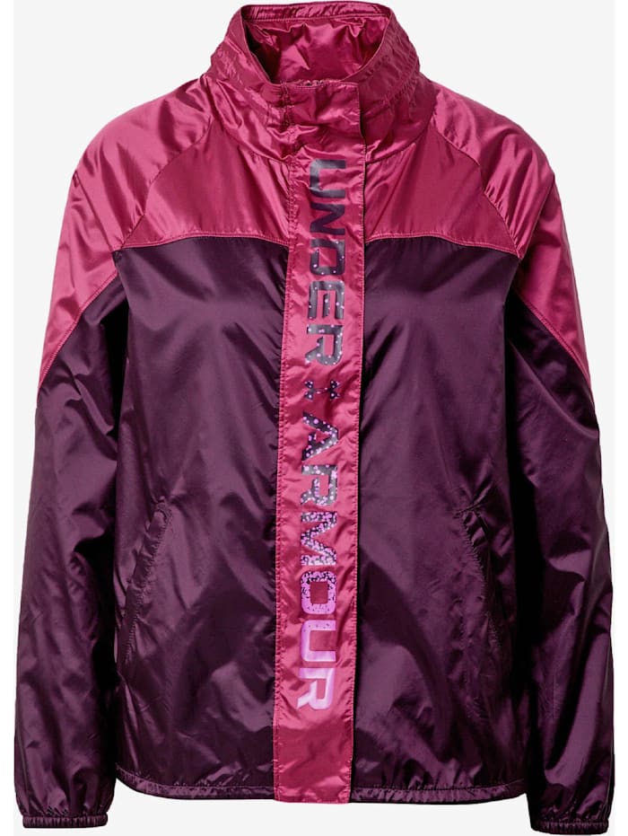 under armour - Jacke Recover Woven Shine FZ  Pink