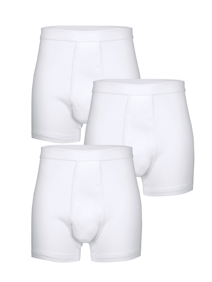 Unterhosen in bewährter Markenqualität HERMKO Weiß