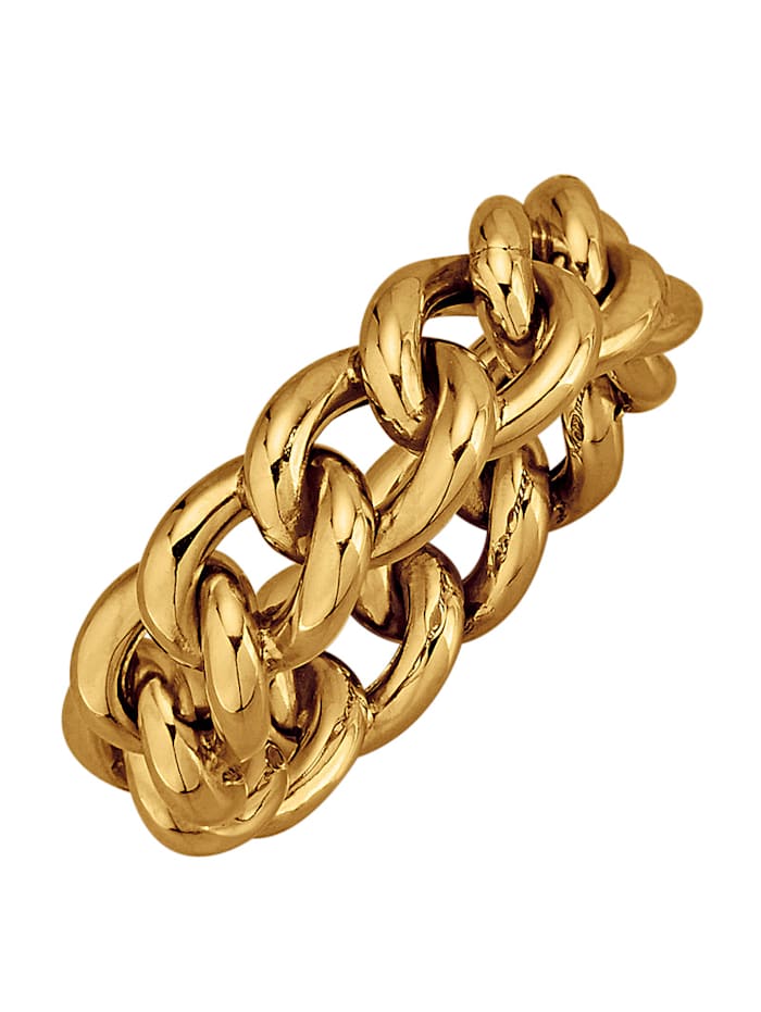 Ketten-Ring in Gelbgold 375 Gelbgold