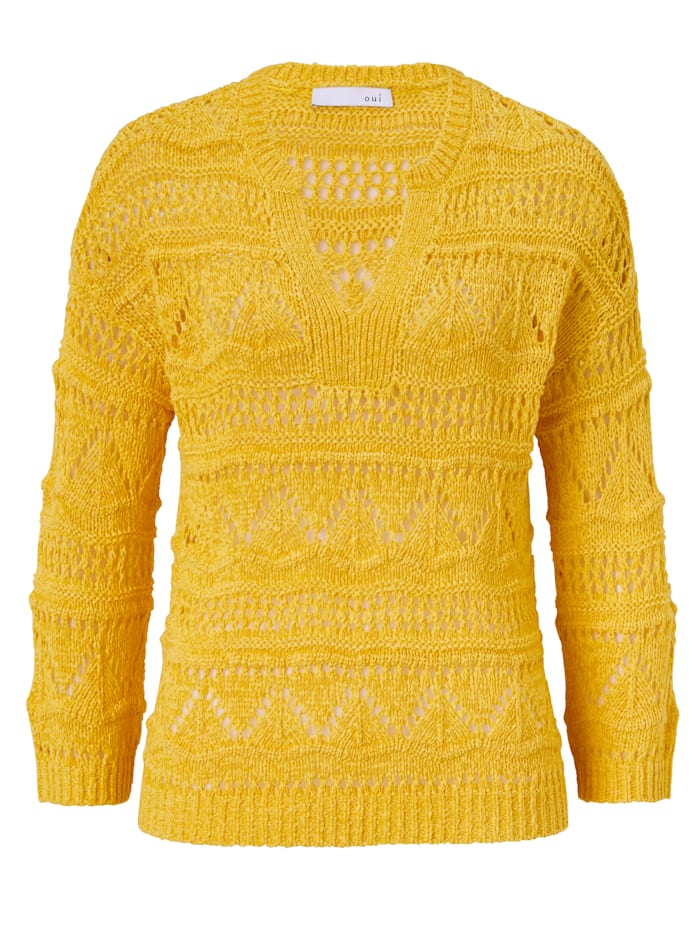 Image of Pullover OUI Gelb