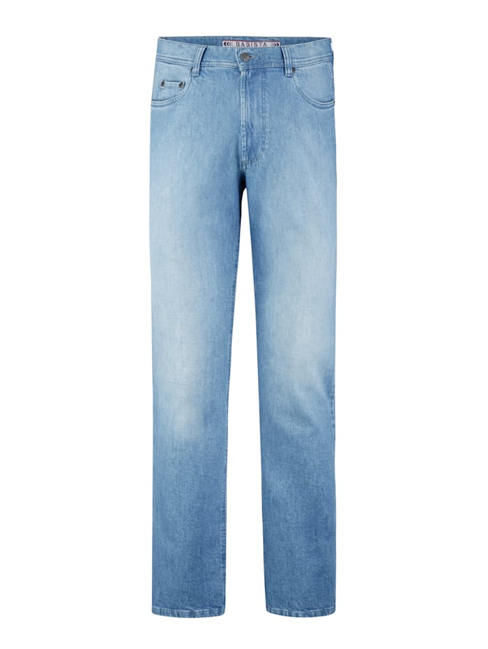 Jeans in modernem Used-Look BABISTA Hellblau