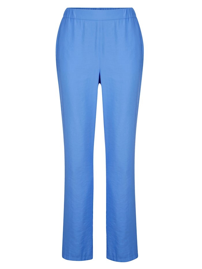 Pantalon avec viscose mélangée douce et ferme MONA Bleu