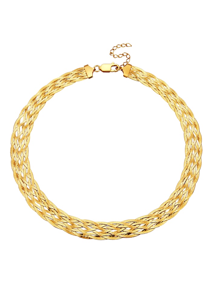 Halskette Golden Style Gelbgoldfarben