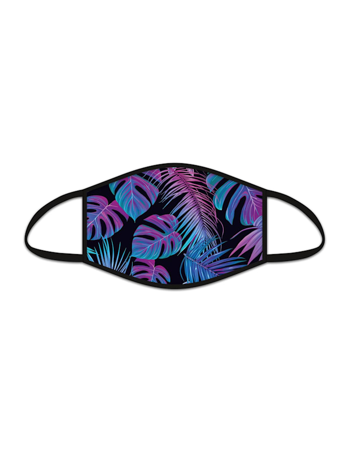 Image of Mund-Nasen-Bedeckung Mund-Nasen-Maske HTI-Line Dschungel Neon
