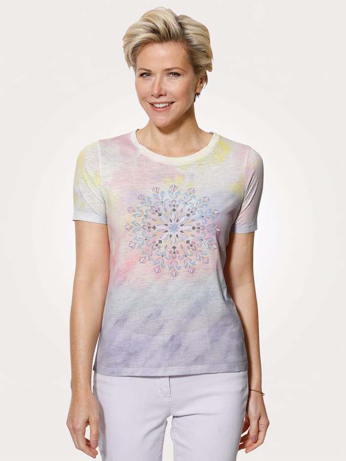 Shirt in trendy batikkleuren MONA Multicolor