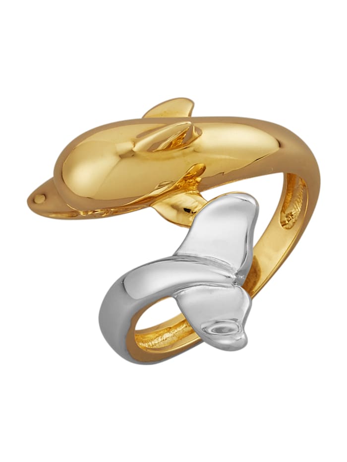 Delfin-Ring in Gelbgold 585 Diemer Gold Gelbgoldfarben 1005049688