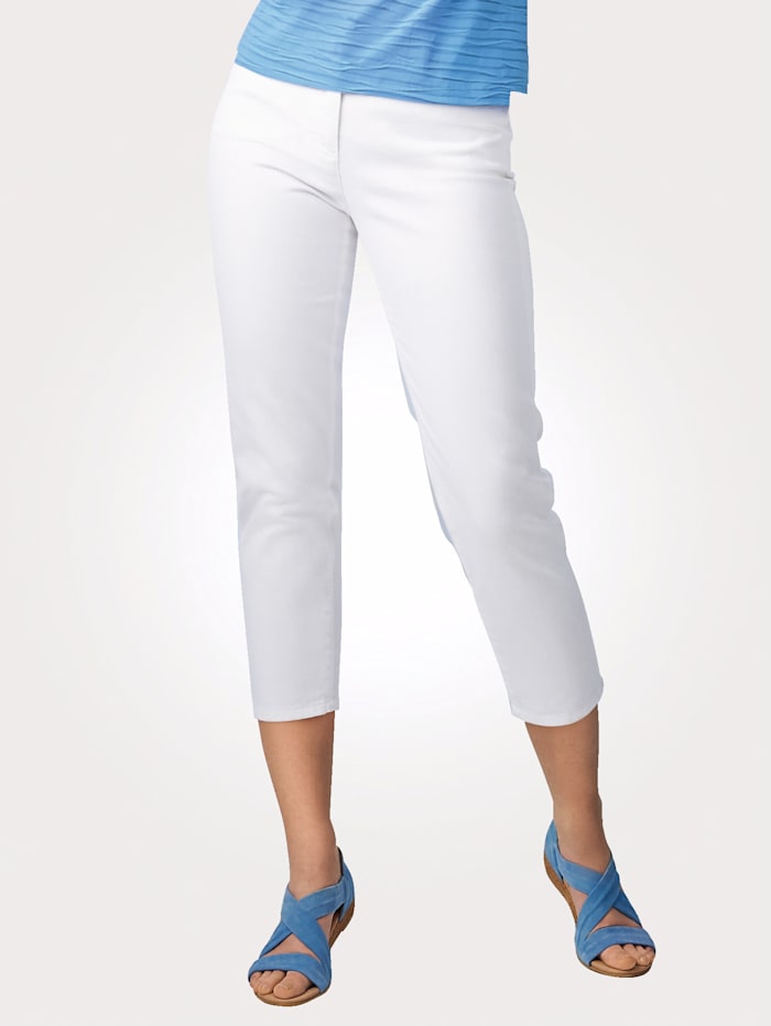 7/8-jeans met modellerend effect Artigiano Wit