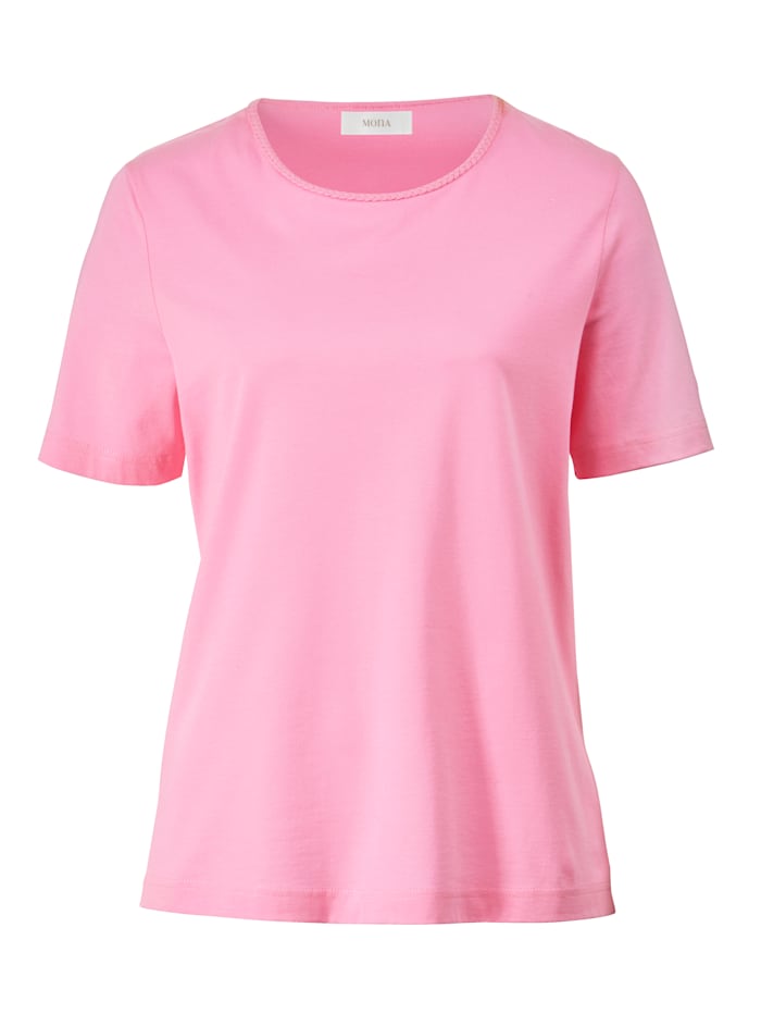 MONA Shirt met Pima-katoen  Roze