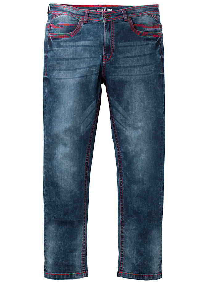John F. Gee Jeans Straight Fit  Blue stone