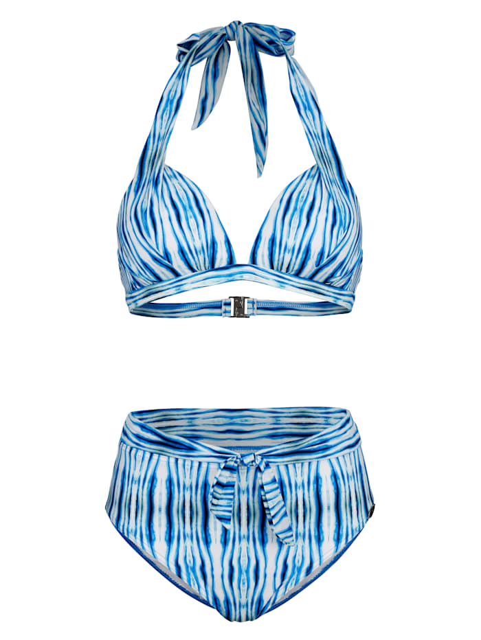 Bikini in haltermodel Sunflair Blauw