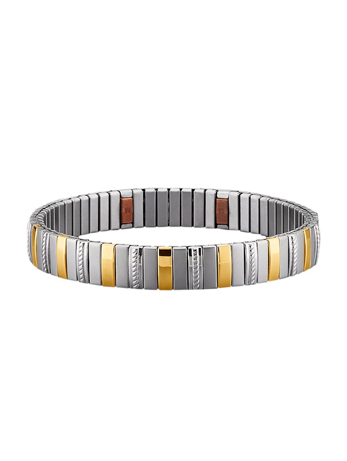 Armband mit 2 Magneten Magnetic Balance Silberfarben 1011096906