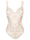 Body with elasticated lace