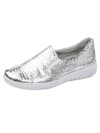 Slip-on shoes with shock absorbing sole