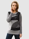 Pull-over de style patchwork