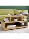 Extra hoher Holz Couchtisch Esila