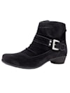 Ankle boots with decorative buckle