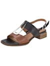 Sandals with elegant buckle detail