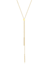 Halskette Y-Kette Geo Stab Minimal 925 Silber