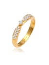 Ring Verlobung Glamour Diamant (0.16 Ct) 925 Silber