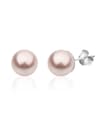 Ohrringe Basic Synthetische Perle 925 Silber