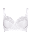 Underwire bra with embroidery