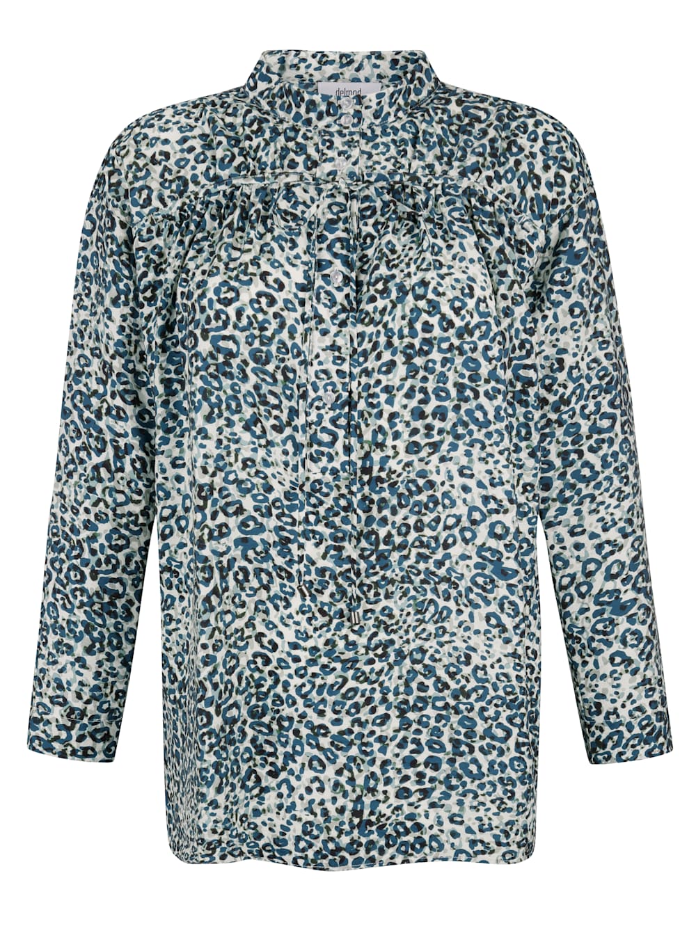 Delmod pure Bluse in tollem Leo-Muster | Meyer Mode