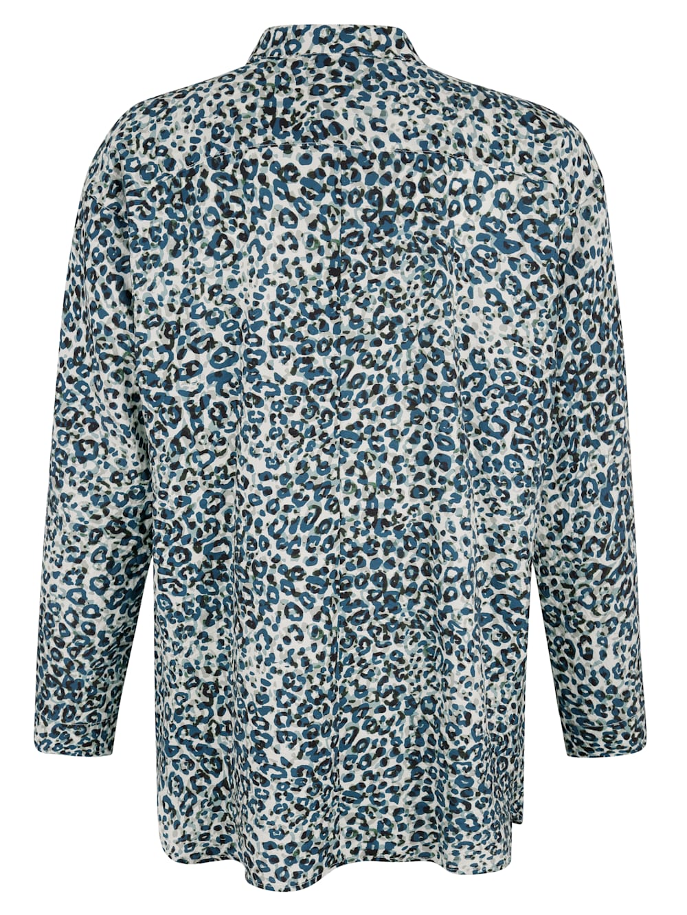 Delmod pure Bluse in tollem Leo-Muster | Wenz