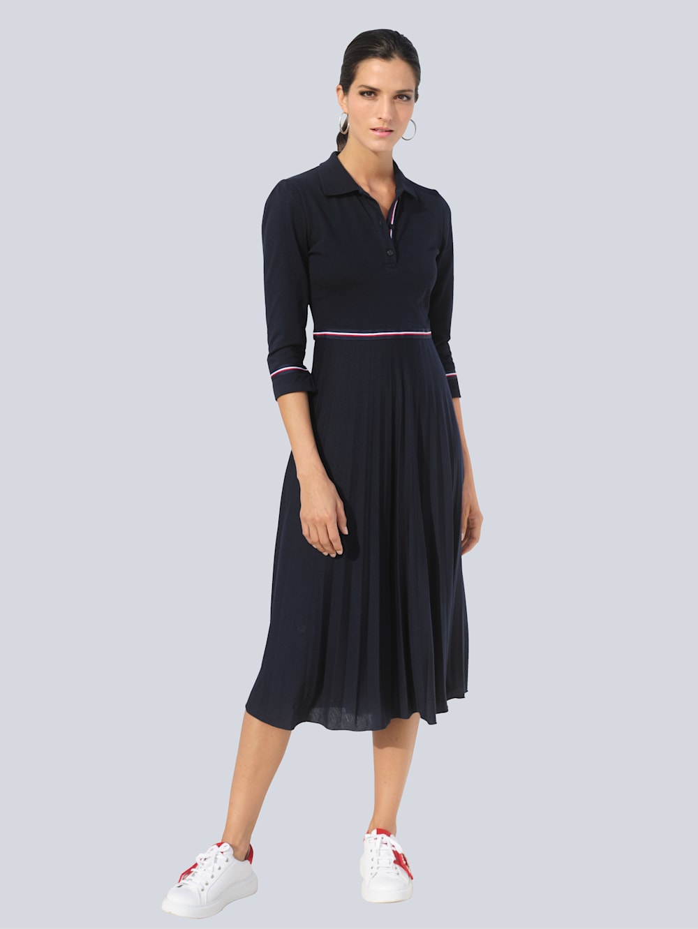Jerseykleid | Plisseerock Mode mit Meyer Alba Moda