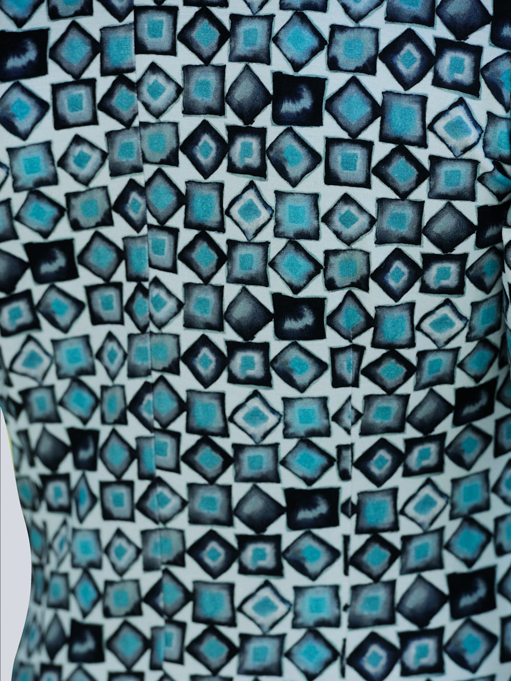 Yumi Jerseyjurk abstract patroon elegant Mode Jurken Jerseyjurken 