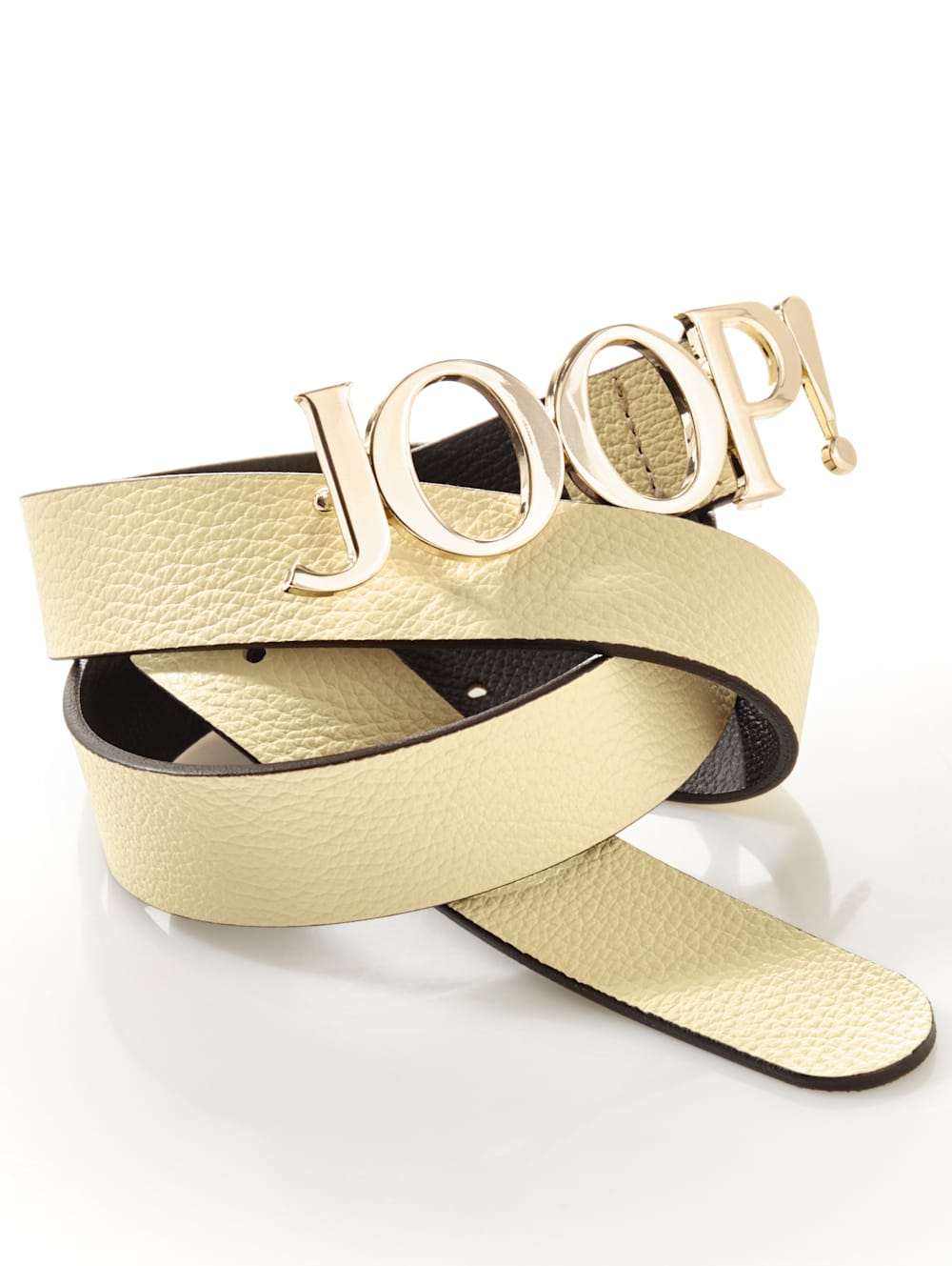 Moda großem | mit JOOP! Gürtel Alba Logo-Schriftzug