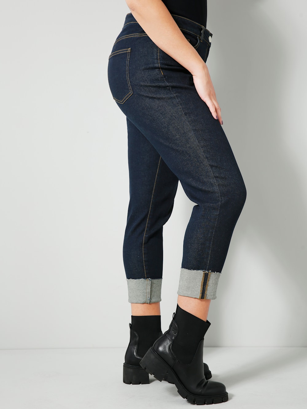 roem Samenhangend Ondoorzichtig Angel of Style Jeans met omslag aan de pijpzoom | Klingel