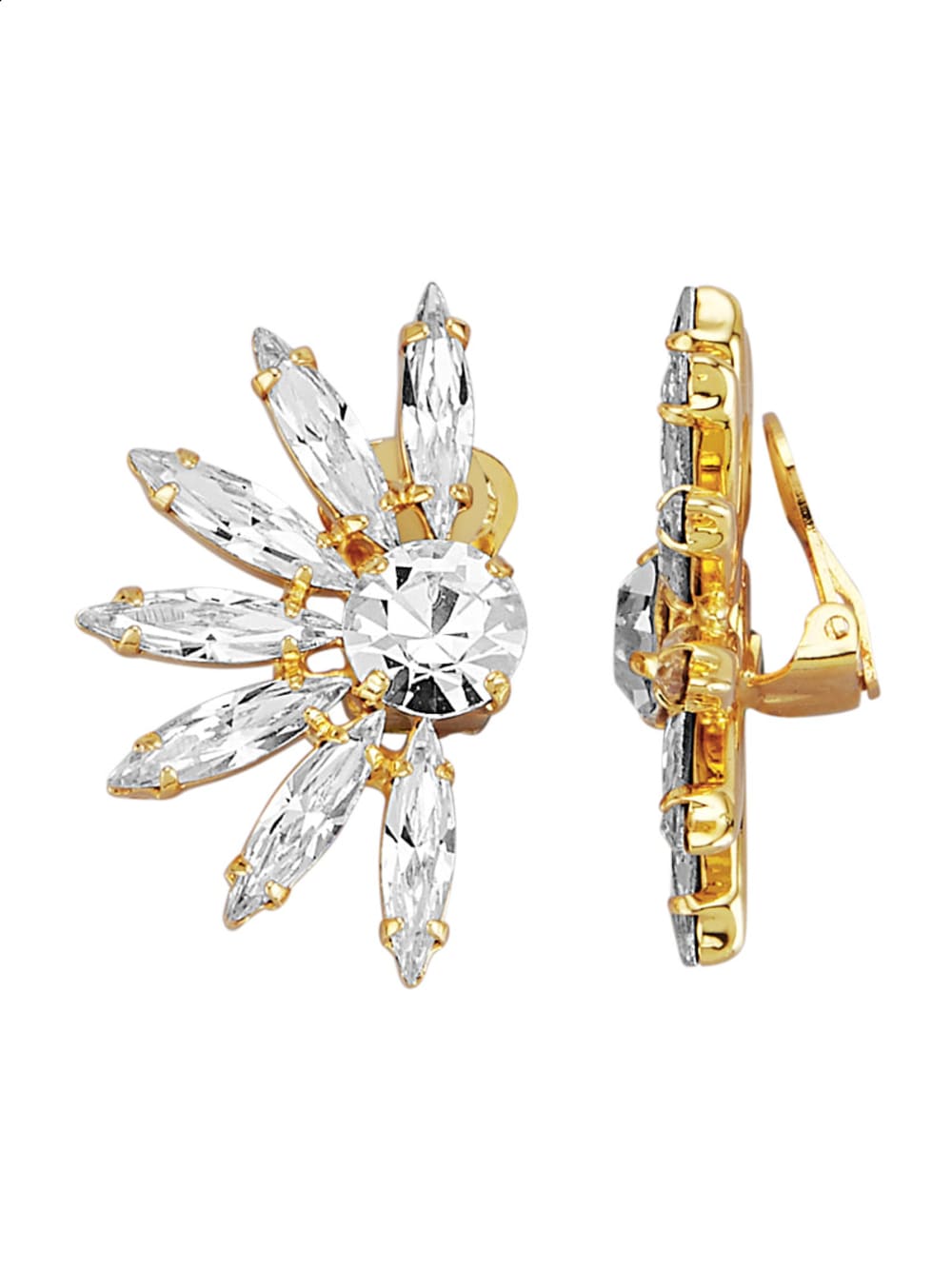 Golden Style Collier Met Kristalsteentjes in het Metallic Dames Sieraden voor voor Kettingen voor 