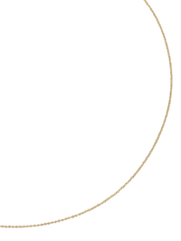 Chaîne maille ancrée en or jaune en or jaune 585, 42 cm